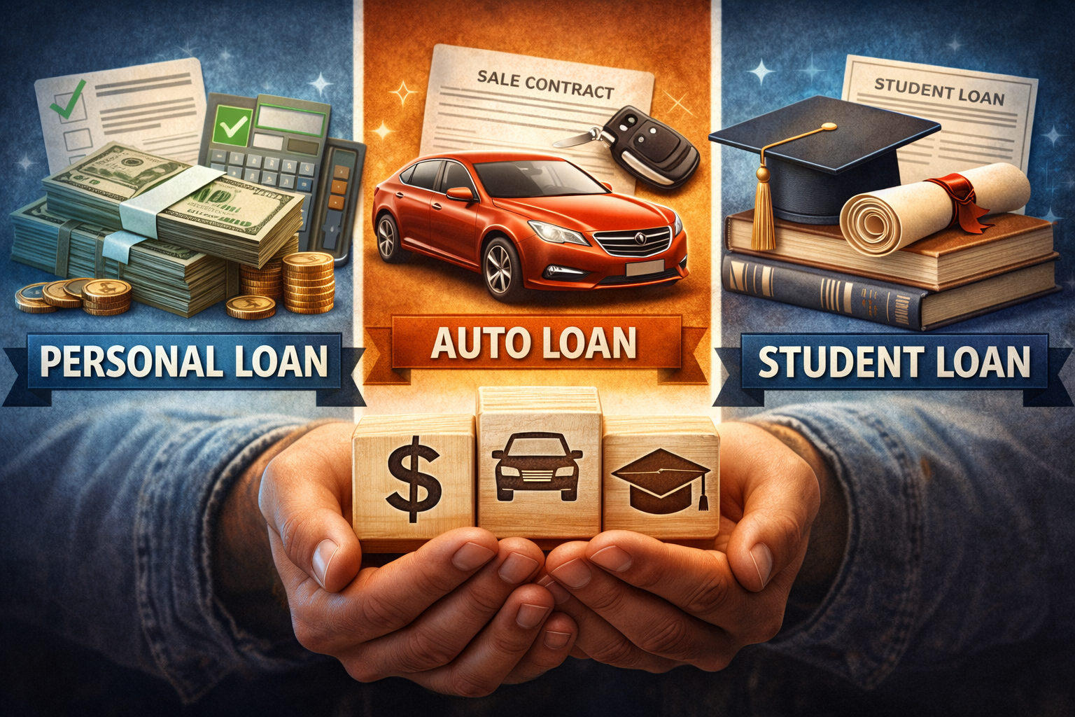 Loan Types Explained: Personal, Auto, Student