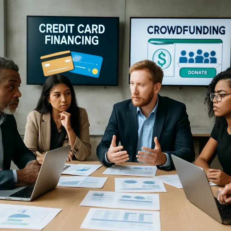 Empowering Entrepreneurs: Credit Card Financing vs. Crowdfunding