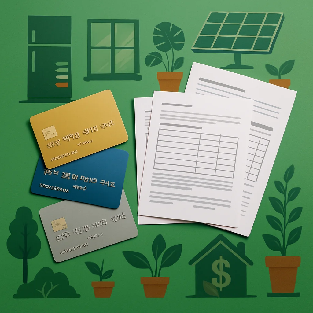 Credit Cards and Bank Financing for Eco-Friendly Home Upgrades