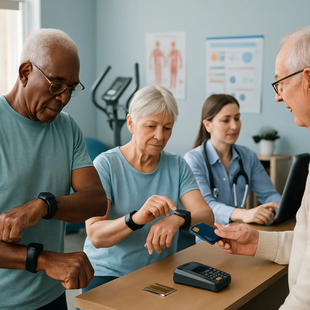 Credit Cards and Banks: Strategies for Wearable Fitness in Aging Populations