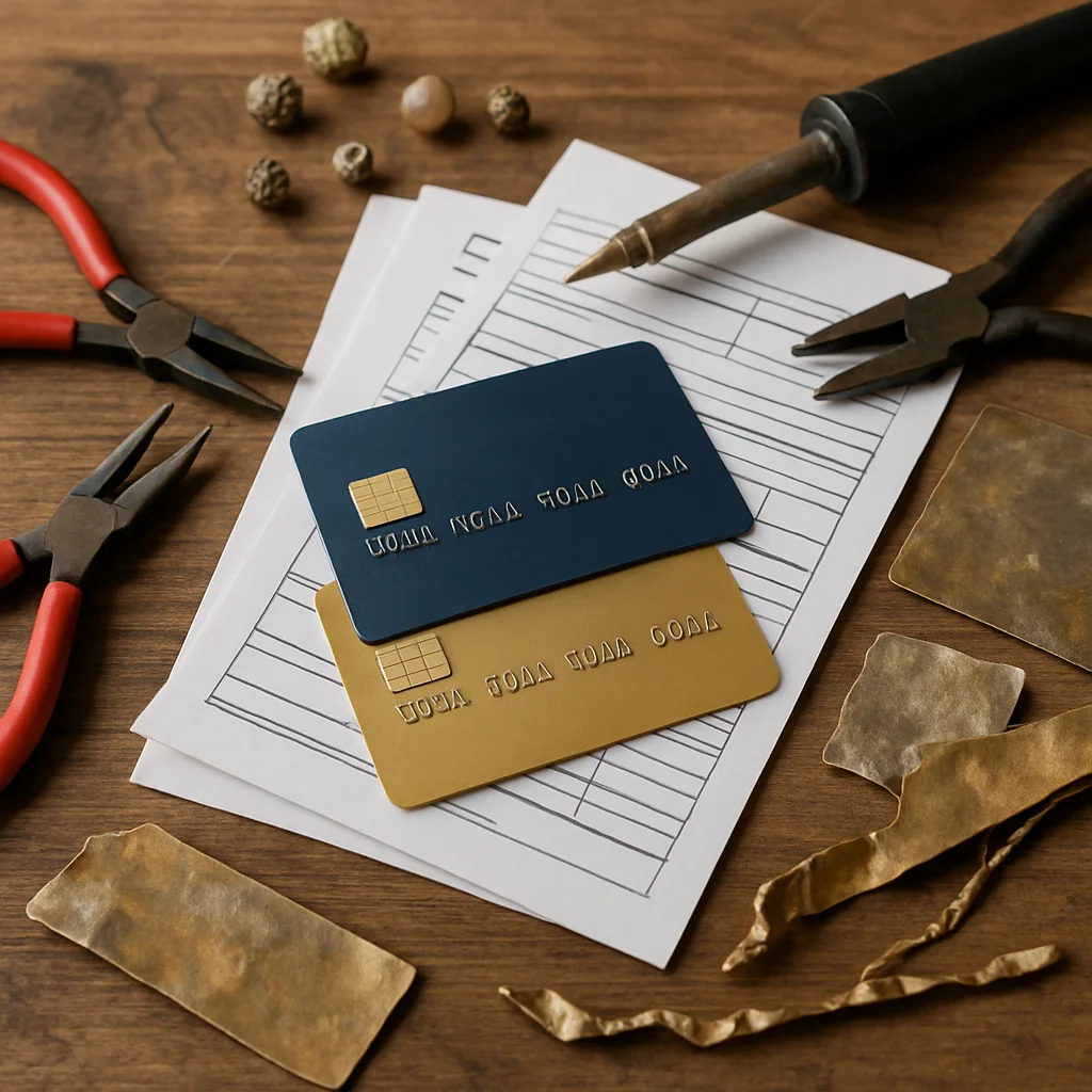 Maximize Rewards: Credit Cards & Financing for Your Home-Based Jewelry Side Hustle
