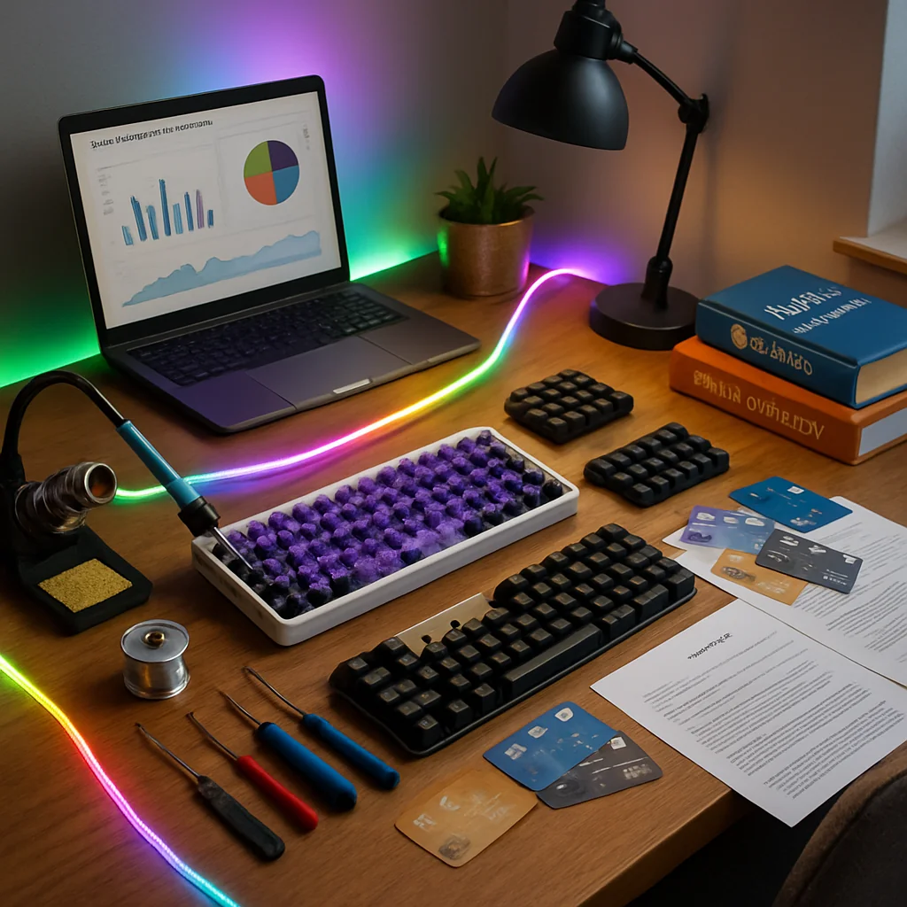 Maximize Your Side Hustle: Credit Cards and Bank Financing for Custom Keyboards