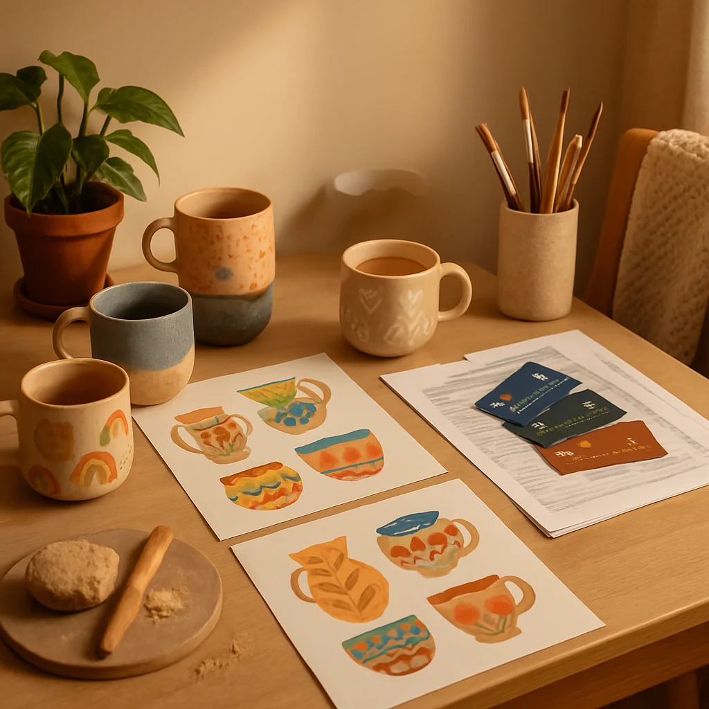 Credit Cards and Bank Financing for Your Ceramic Mug Side Hustle