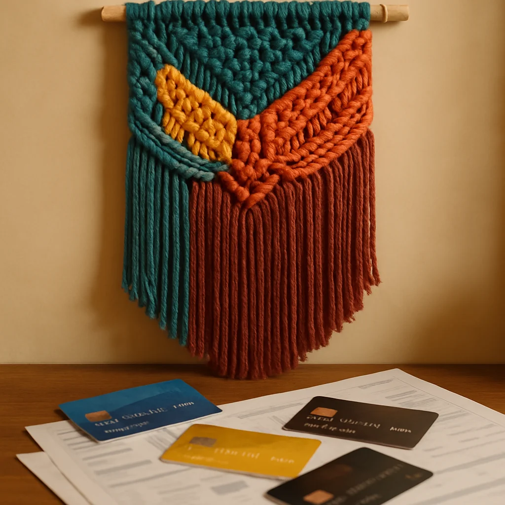 Maximize Rewards: Credit Cards & Financing for Your Macrame Side Hustle