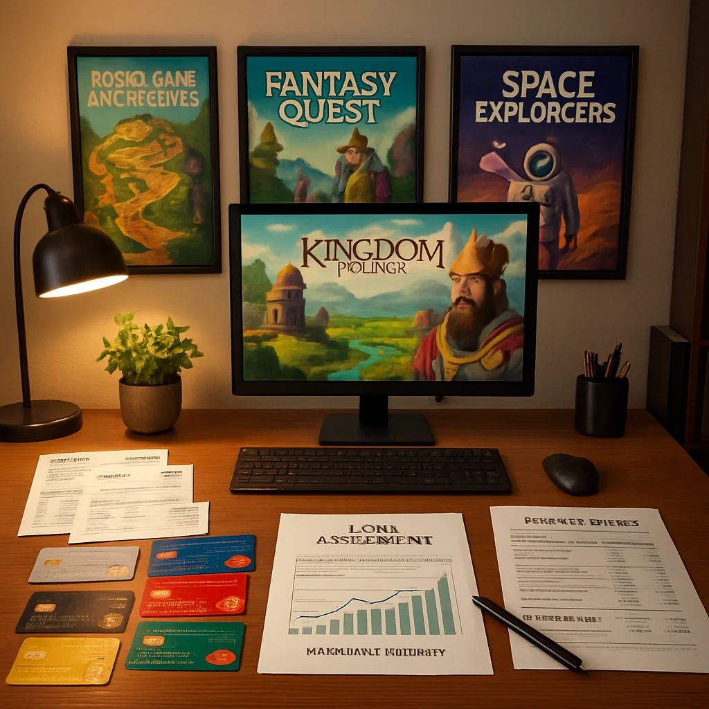 Maximize Rewards: Credit Cards and Bank Financing for Your Home-Based Board Game Business