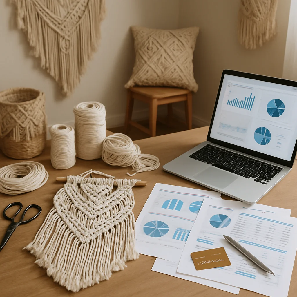 Credit Cards and Bank Financing for Launching Your Macrame Side Hustle
