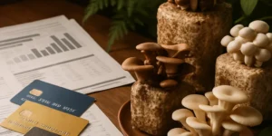 Credit Cards and Bank Financing for Launching a Home-Based Gourmet Mushroom Cultivation
