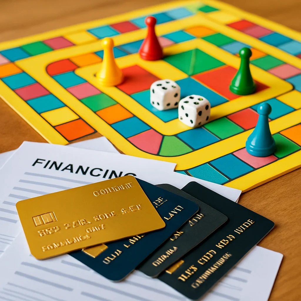 Maximize Rewards with Credit Cards and Bank Financing for Your Home-Based Board Game Hustle